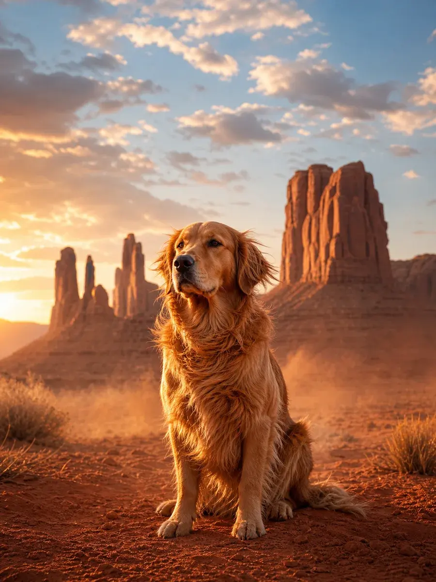Desert dog editorial