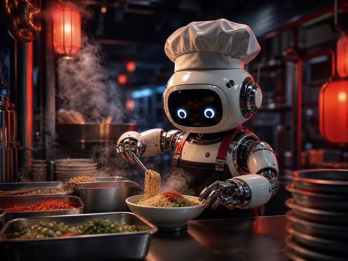 Midnight robot chef