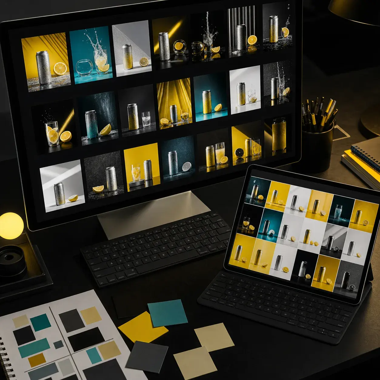 Thumbnail grid workflow